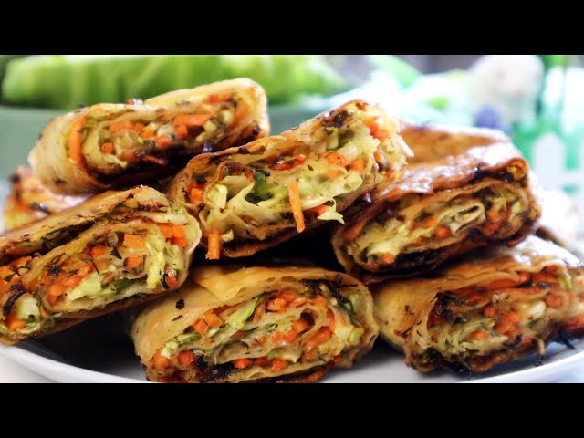 Улётная хрустящая закуска из лаваша! Рулетики. Готовятся быстро, съедаются ещё быстрее