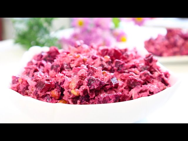 Из обычной  свеклы - улётный салат! Всего три основных ингредиента
