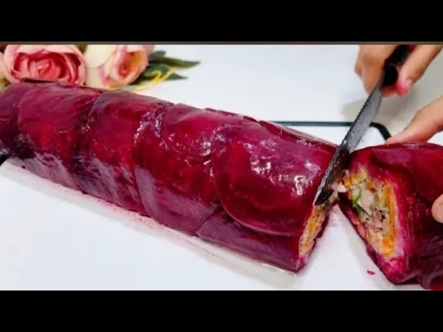 Восторг! Шикарная закуска на праздничный стол! Нравиться всем. Гости чуть не подрались за этот салат