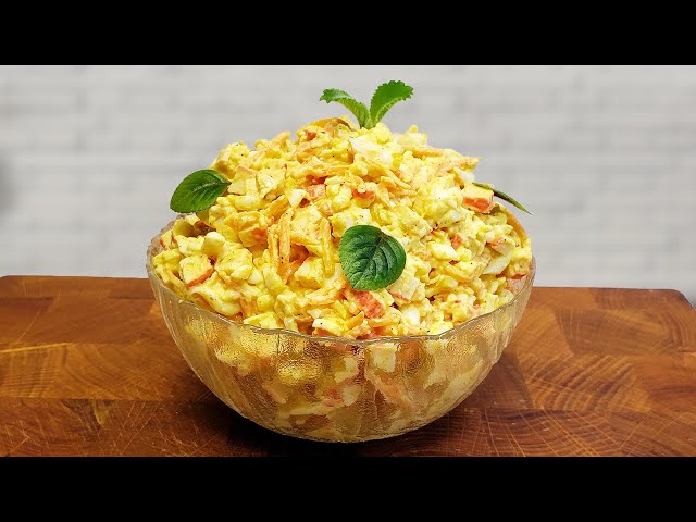 Салат Крабовый по королевски