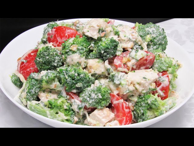 Этот салат можно и на ночь! Полезный и очень вкусный салат на ужин