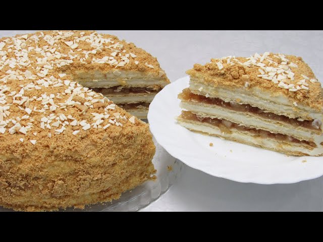 Царский яблочный наполеон! Вы даже не представляете какой он вкусный!
