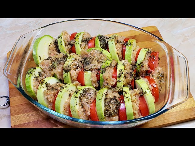 Готовим всё лето! Вкусные кабачки по-провансальски. Новый рецепт покорит вас вкусом и ароматом.