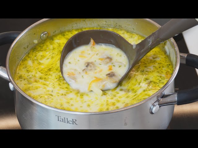 20 минут и вкуснейший суп на столе едят и муж, и дети. Еще один быстрый суп вам в копилочку