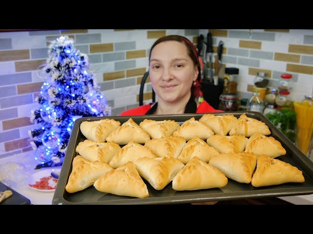 Рождественские курники с рыбой, съедаются первыми