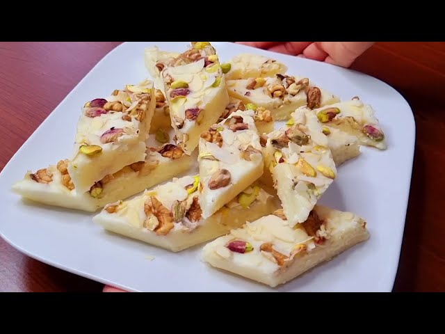 Новый десерт за 5 минут! Гениально и просто. Эта халва вкуснее магазинной в 100 раз!