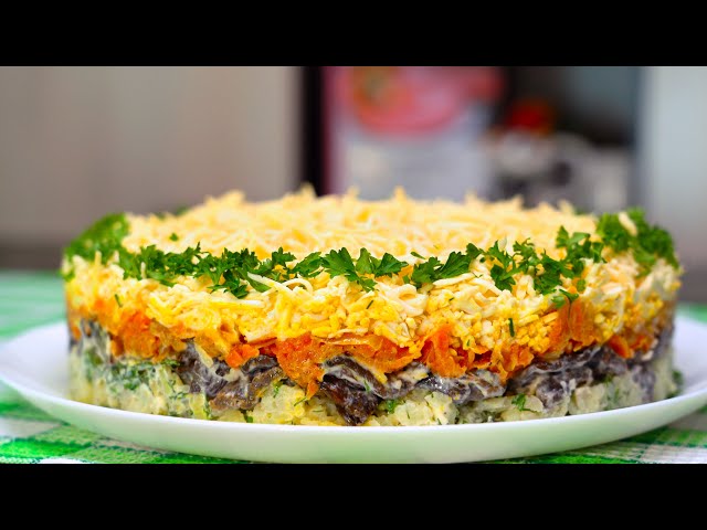 И мяса не надо! Невероятно вкусный салат на праздничный стол. Кулинарим с Таней