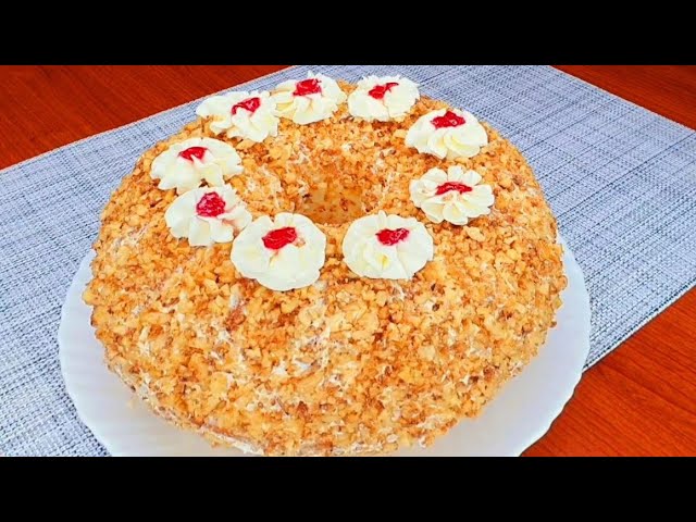 Это самый вкусный торт, который я когда-либо ела. Любимый рецепт мужа! Мега крутой торт