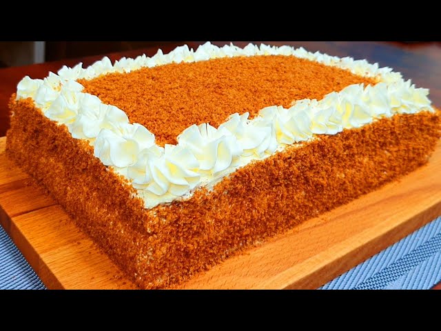 Шикарный торт для большой семьи. Этот вкусный и простой торт вы будете делать каждый день.