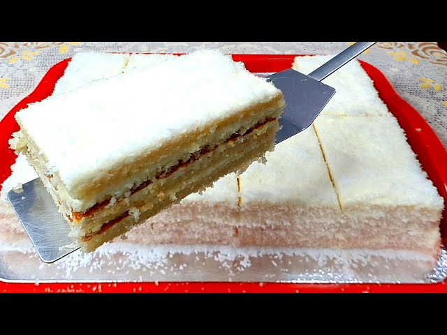 Это самый вкусный и нежный торт, который тает во рту. Торт снежная королева. Научила всех подруг.