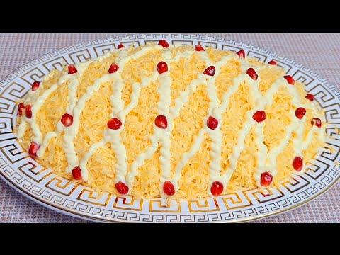 Салат «невеста» сводит с ума всех своим божественным вкусом! Не зря он такой популярный сейчас