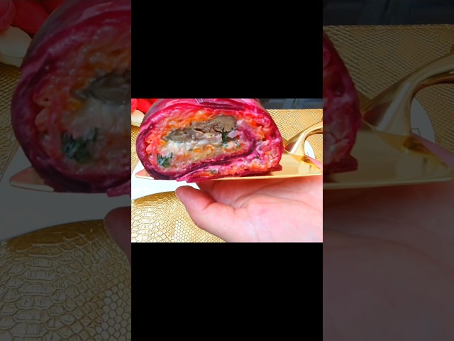 Шикарный рулет на праздничный стол