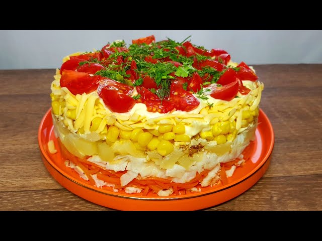 Все в шоке какой он вкусный! Салат 
