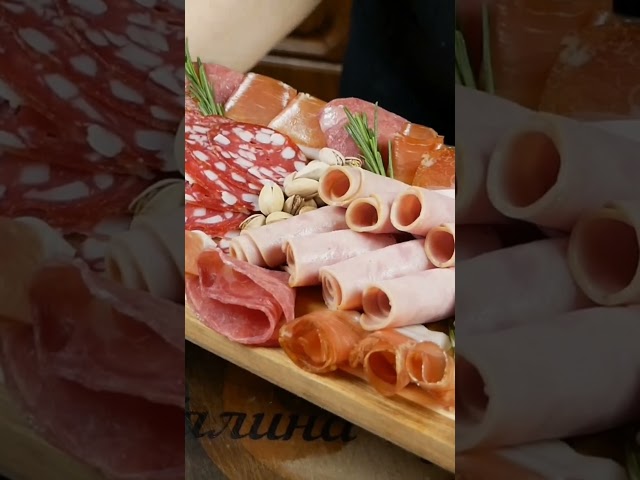 Подаем нарезки красиво! Это не только отличная закуска, но и украшение вашего стола