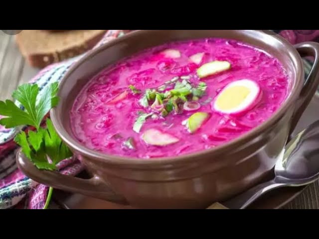Запомните этот рецепт и быстрее готовьте! Самый вкусный холодник или Литовский борщ!