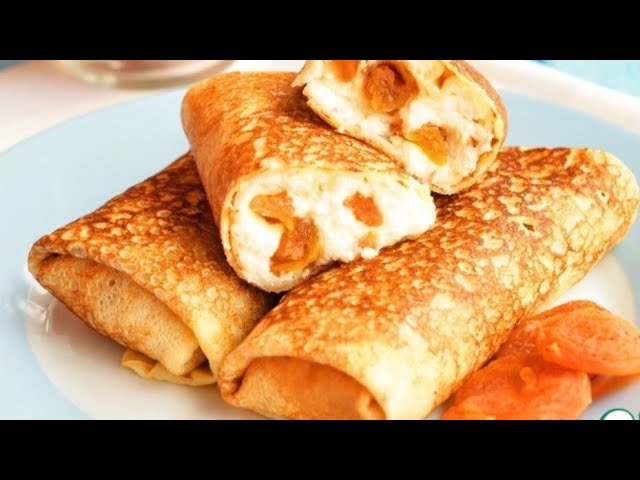 Проще рецепта не найдете! Стакан молока и мука. Самые вкусные блинчики на завтрак!