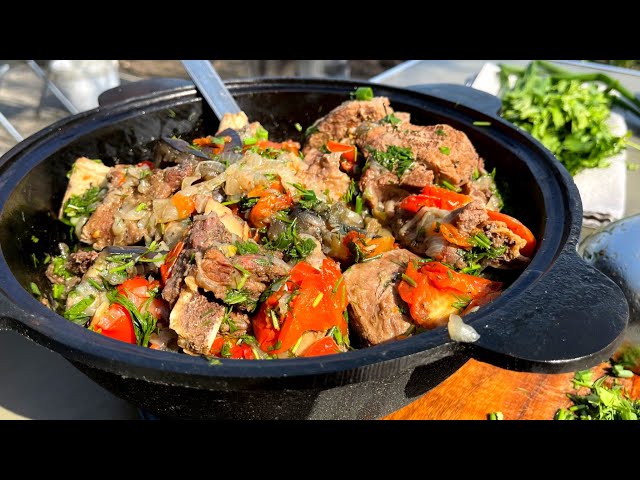 Готовлю много, а съедается подчистую всегда! Вкусно очень! Хашлама в казане - мясо тает во рту!
