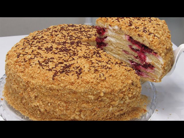 Самый вкусный торт Медовик! Готовится очень просто без раскатки коржей и все получится на 100%
