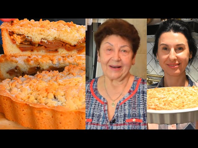 Обалденный тертый пирог с яблоками (очень нежный и рассыпчатый) мамины рецепты