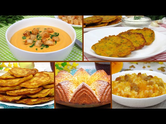 Вот что приготовить из тыквы! Сразу 5 рецептов! Вкусные блюда, после которых вы полюбите тыкву
