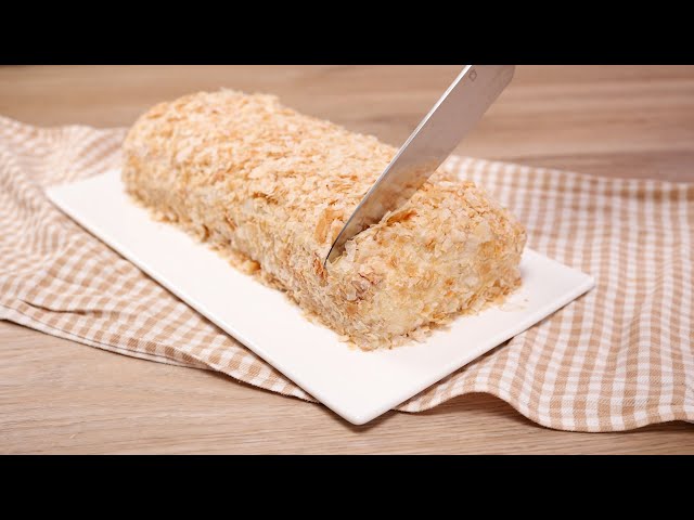 Торт за 15 минут! Самый быстрый и вкусный наполеон ! 100% получается! Тает во рту!