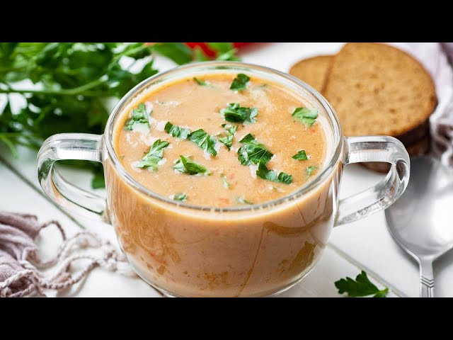 Суп-пюре с говядиной - рецепт простого и вкусного диетического супчика на каждый день