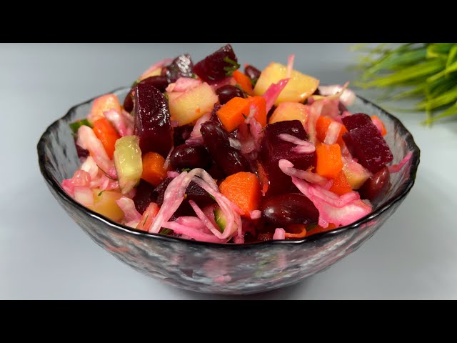 Идеальные пропорции для фантастического вкуса! Делюсь своим фирменным рецептом винегрета