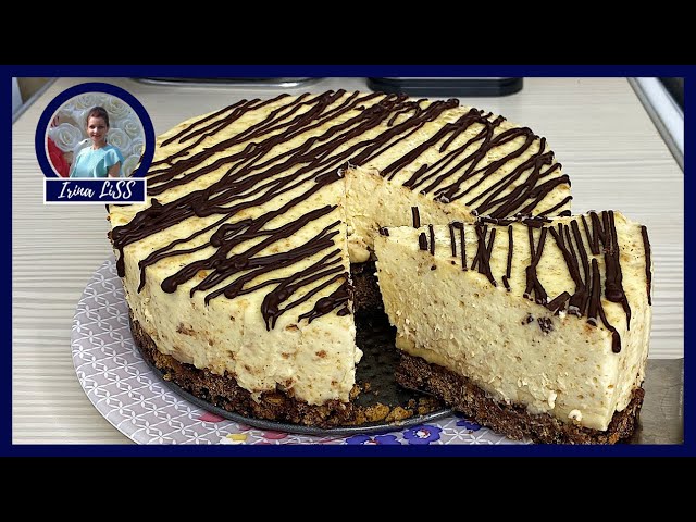 Без выпечки, без духовки! Обалденно вкусный ванильный торт, простой рецепт чизкейк