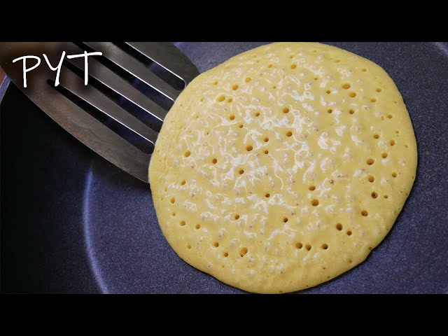 Пышные панкейки на молоке — всегда получаются! Самые вкусные и простые панкейки