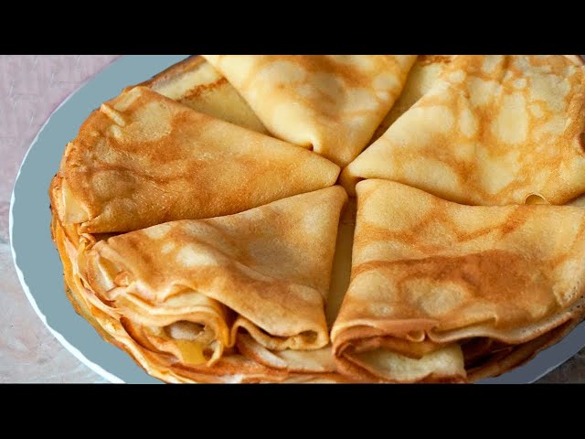 Обалденные домашние блины (блинчики) - вкусно и быстро блины 3 стакана и начинка на все100%