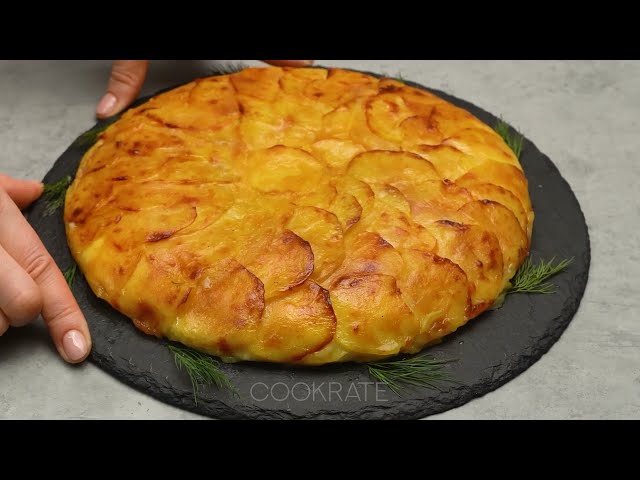 4 картошки и все соседи попросят рецепт! Легкий и вкусный ужин