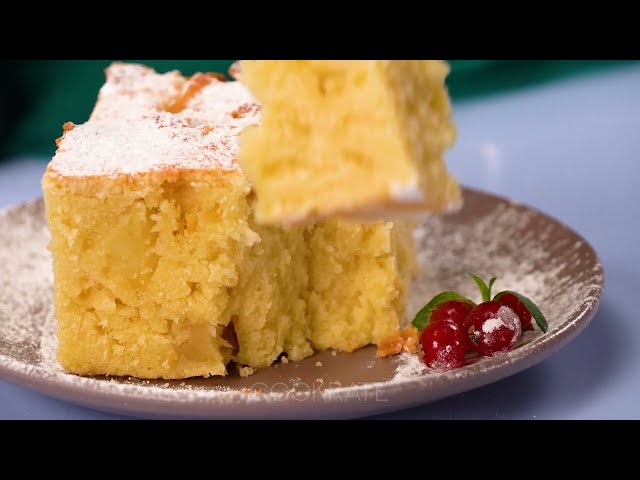 Больше яблок, чем теста! Супер вкусный десерт готов за 15 минут!
