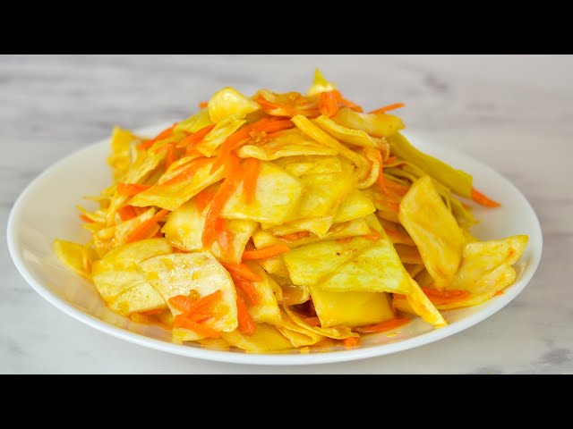 Капуста по-корейски с морковью за 2 часа! Это самый простой и вкусный рецепт капусты по-корейски