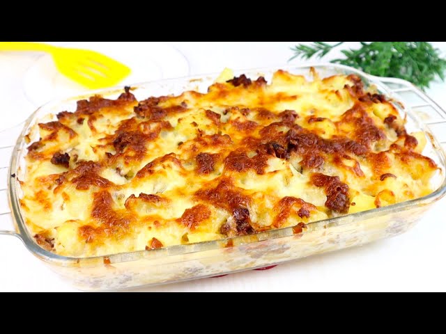 Банальная и супер классная идея для ужина! Картошка фарш - вкуснятина!