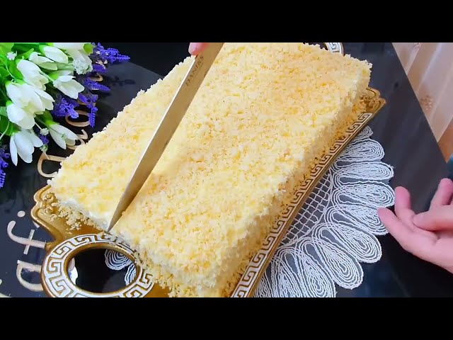 Торт кудряш. Самый лучший торт из самых простых продуктов. Лёгкий и воздушный.
