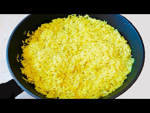 Как приготовить рассыпчатый рис на сковороде за 15 минут! Да легко и просто