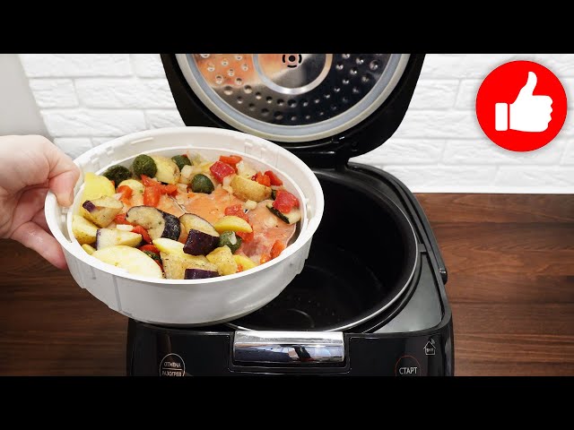 Больше не жарю рыбу! Полезный рецепт! Рыба с овощами на пару в мультиварке
