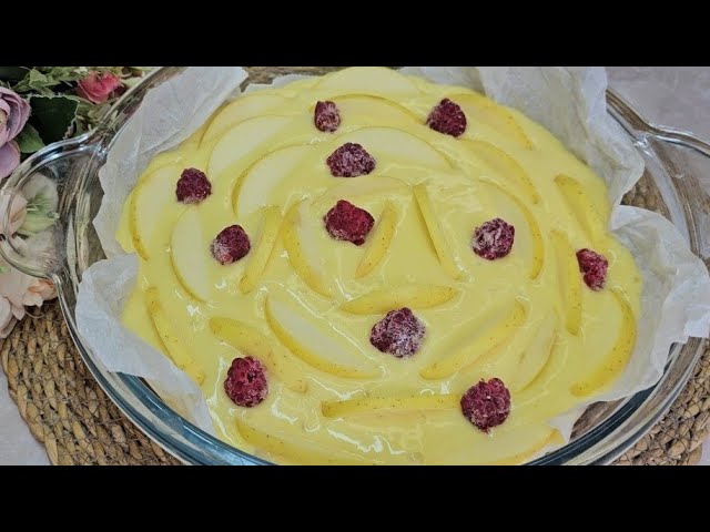 Круче чем шарлотка. В 100 раз вкуснее любого торта. Пирог без миксера. Я сама в шоке от результата