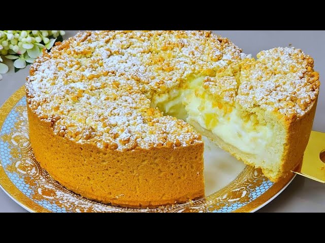 Круче чем шарлотка. В 100 раз вкуснее любого торта. Пирог без миксера. Я сама в шоке от результата!