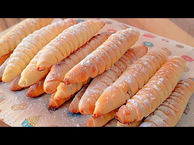 Ну очень простой и вкусный рецепт трубочек за 15 минут