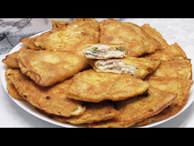Блинчики с мясом! Рецепт проще простого - тонкие блины с мясной начинкой