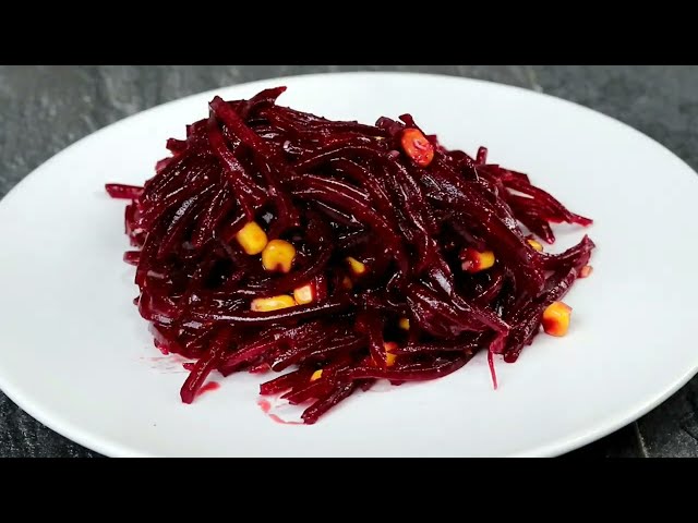 Боже, как вкусно! Всего 2 ингредиента! Я всегда буду так готовить! Просто натрите Свеклу!