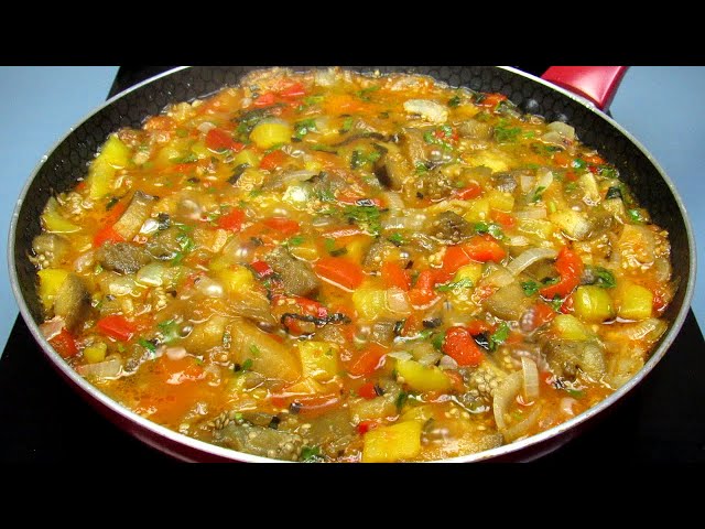 Это так вкусно, что хочется есть каждый день! Идеальное блюдо из баклажанов!