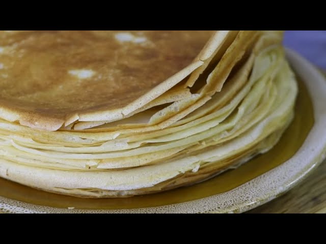 Идеальный рецепт блинов! Просто, быстро и вкусно!