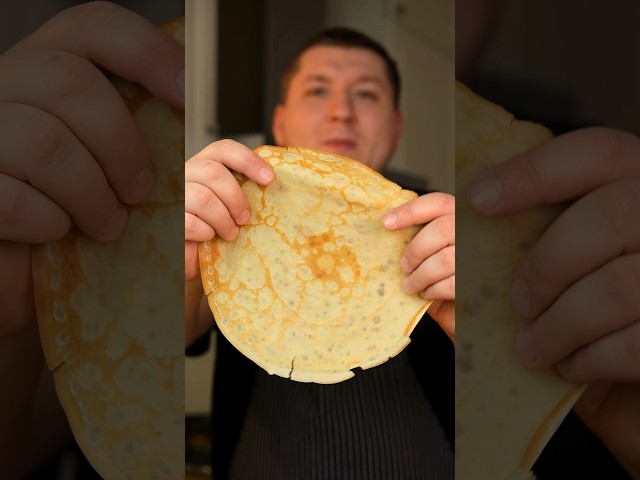 Идеальный рецепт блинов! За пару минут!