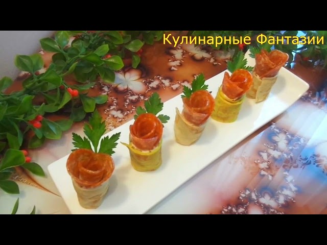 2 классных идеи с блинчиками! Так легко и красиво!