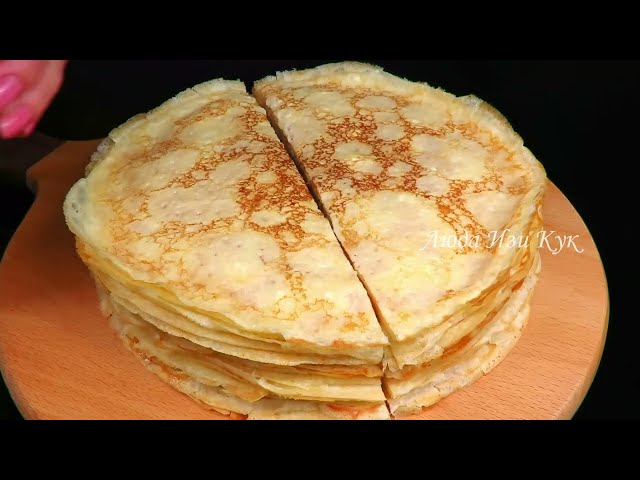 7 рецептов блинов на любой вкус. Сладкие и несладкие