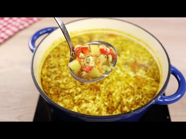Я могу есть этот суп каждый день! Такой суп съедают за раз и добавки просят