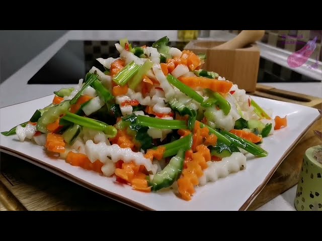 Вкуснота и есть можно даже на ночь и не поправляться! Сразу 3 салата с редькой, которым нет равных!