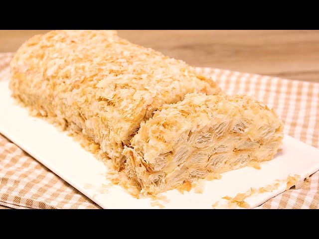 Торт за 15 минут! Вкуснее чем Наполеон ! 100% получается! Тает во рту!